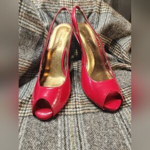 Chinese Laundry Red Patent Leather heels size 9